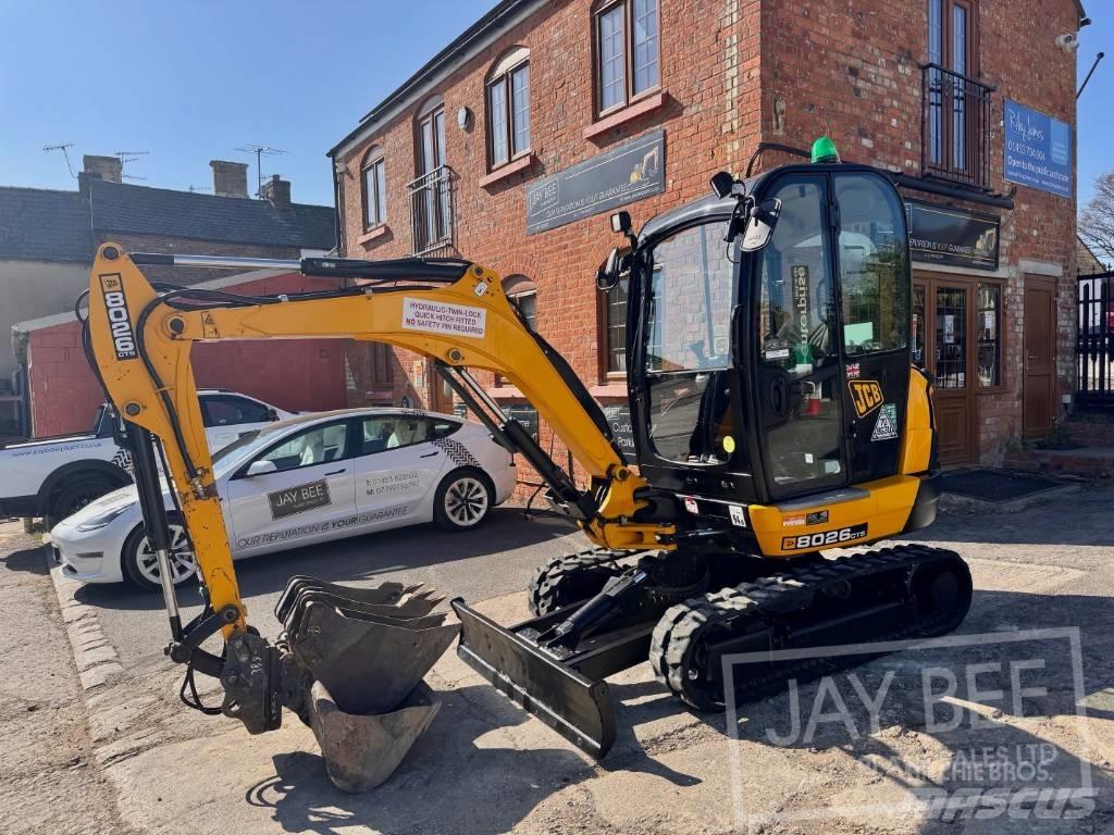 JCB 8026 CTS Mini bageri < 7t