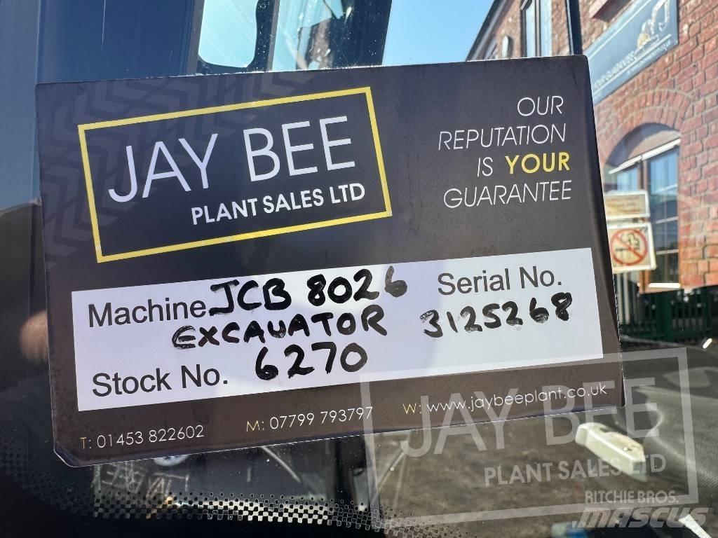JCB 8026 CTS Mini bageri < 7t