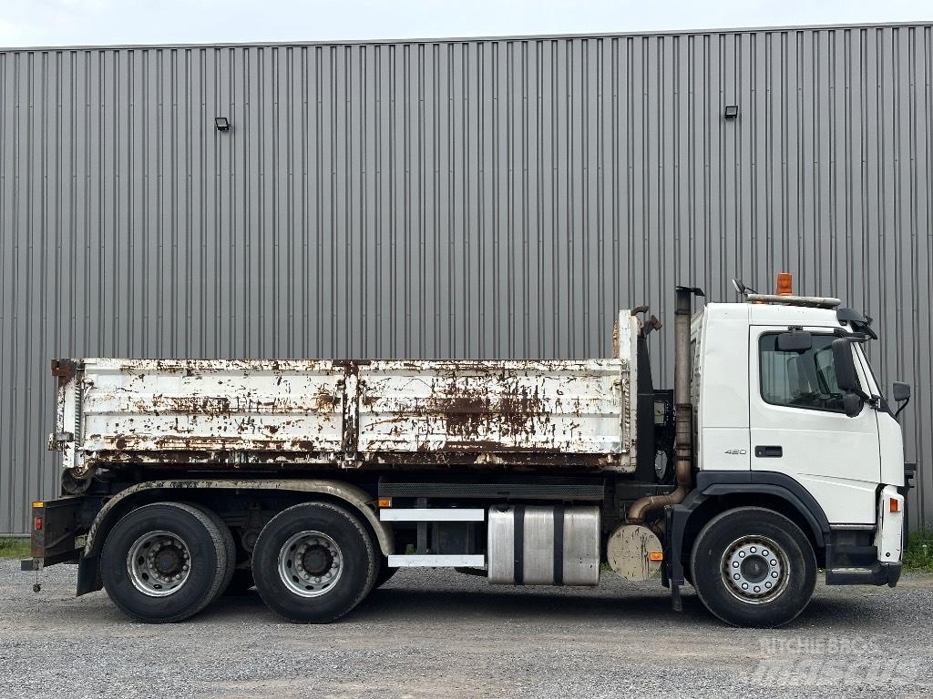 Volvo FM 12 420 Rol kiper kamioni sa kukom za podizanje tereta