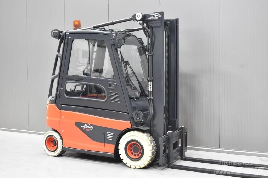 Linde E 25 Električni viljuškari