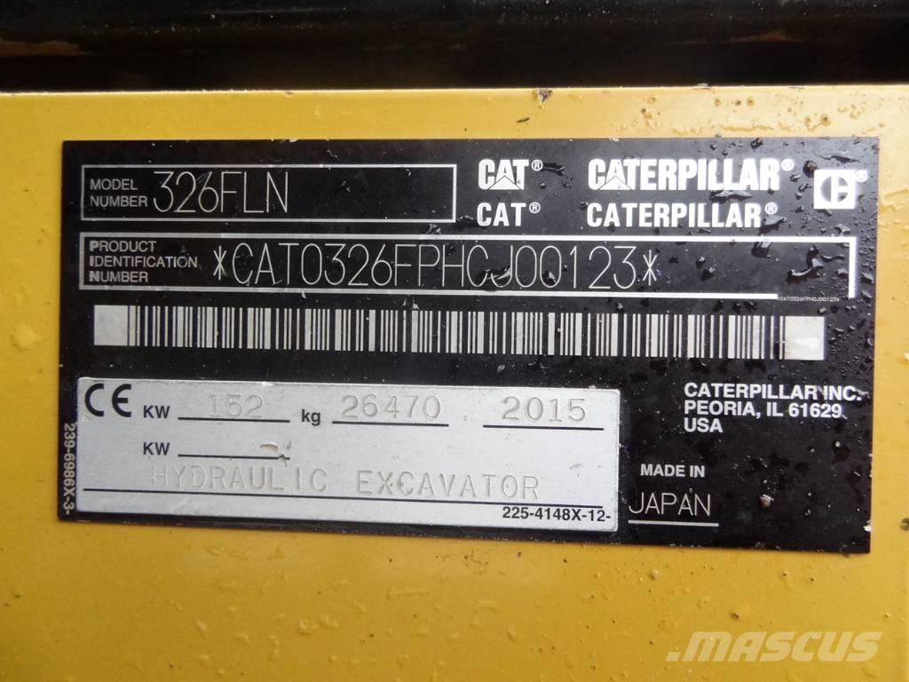 CAT 326 F Bageri guseničari