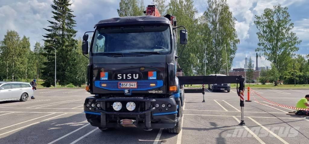 Sisu E18 630 Kamioni sa kranom