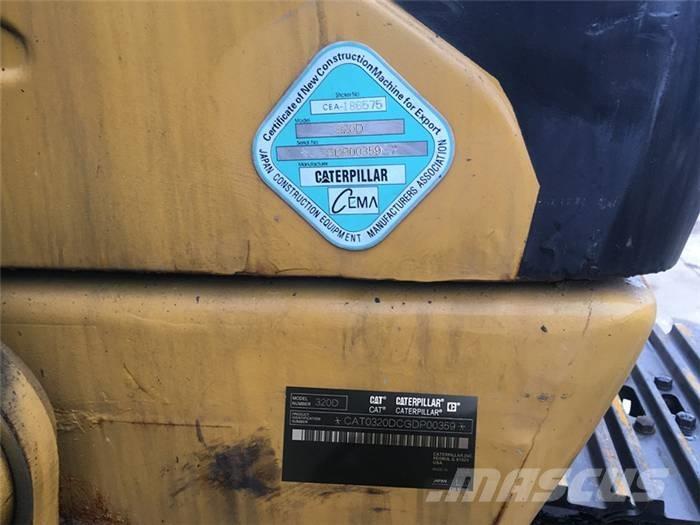 CAT 320 D Bageri guseničari