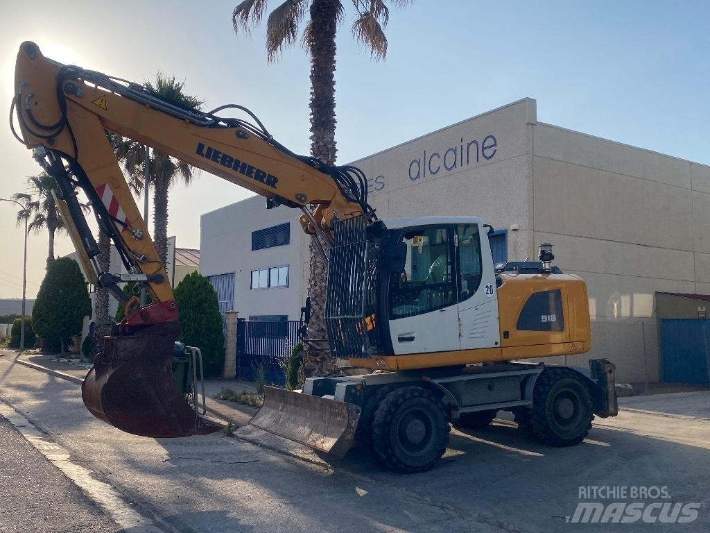 Liebherr A918 Bageri točkaši
