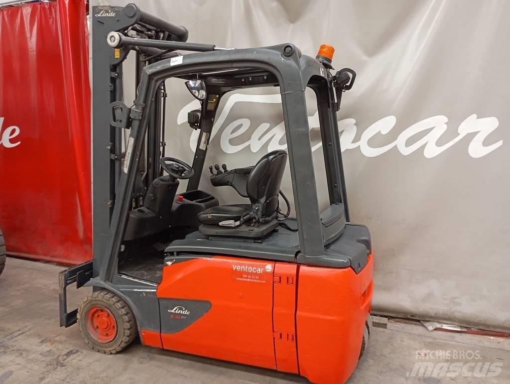 Linde E 16 Električni viljuškari