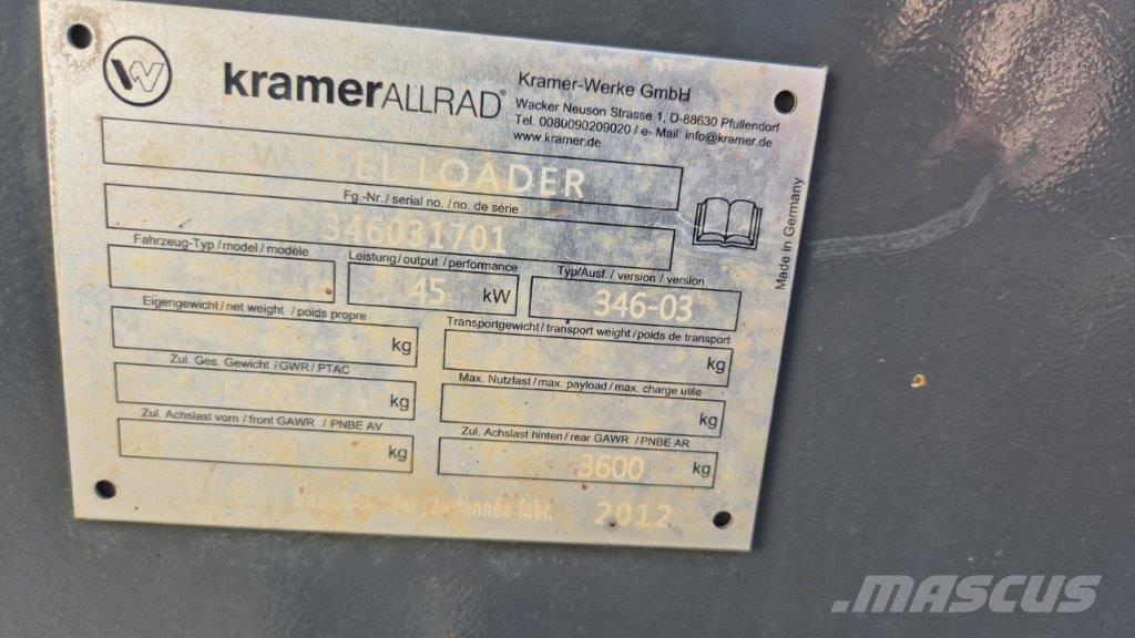 Kramer 750 Utovarivači na točkove