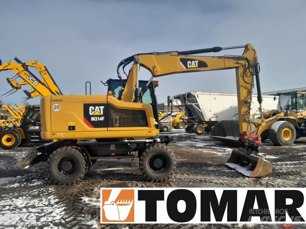 CAT M 314 F Bageri točkaši