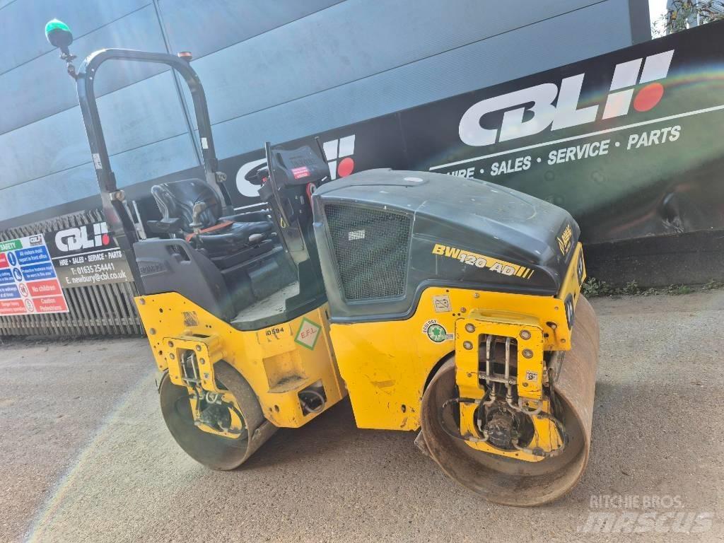 Bomag BW 120 AD-5 Valjci sa duplim bubnjem