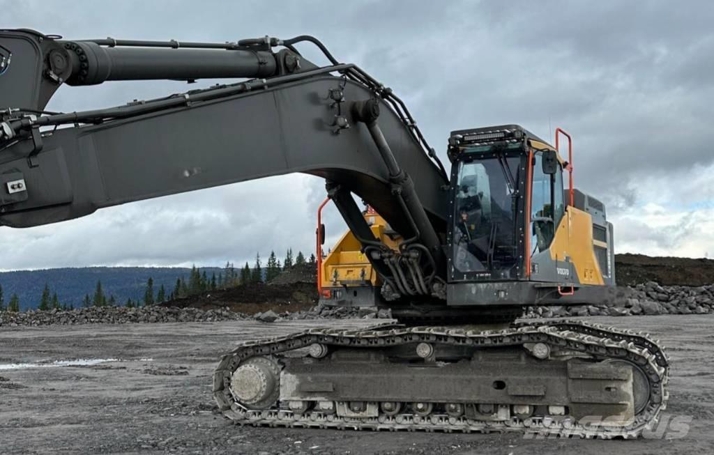 Volvo EC 480 E L Bageri guseničari