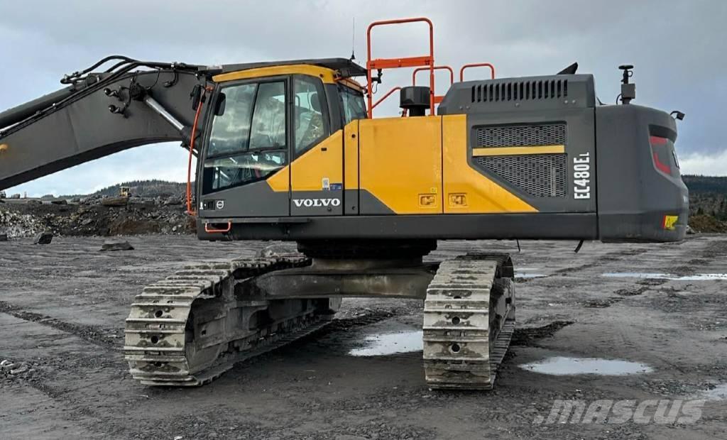 Volvo EC 480 E L Bageri guseničari