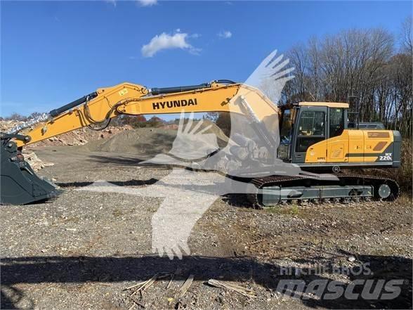 Hyundai HX220L Bageri guseničari