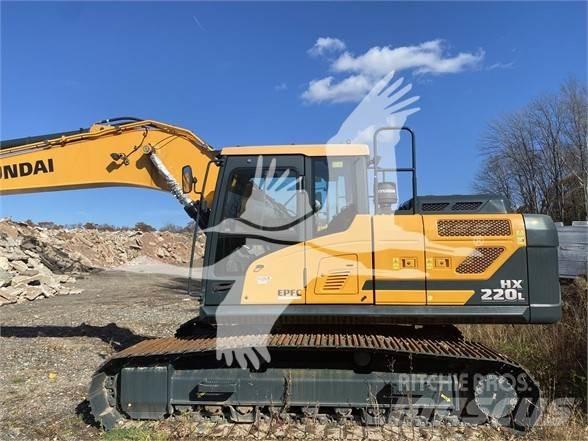 Hyundai HX220L Bageri guseničari