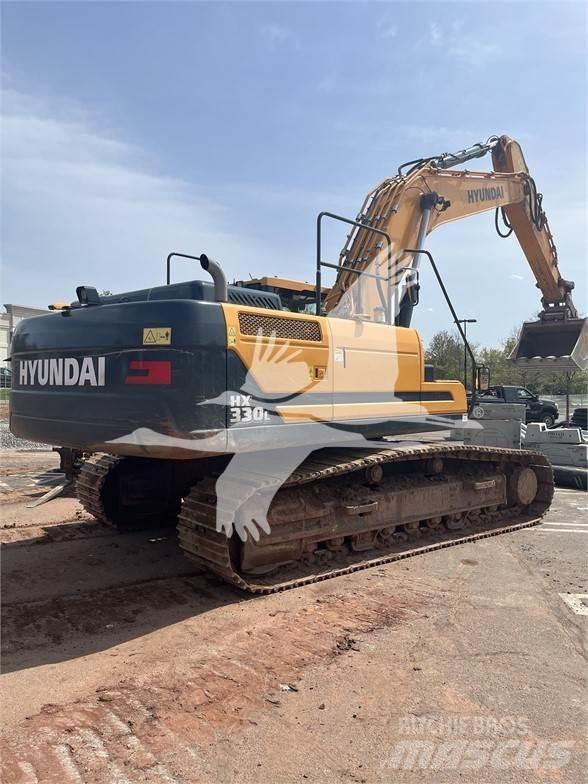 Hyundai HX330L Bageri guseničari