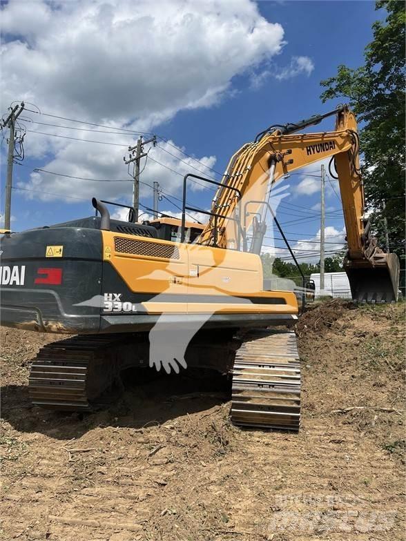 Hyundai HX330L Bageri guseničari