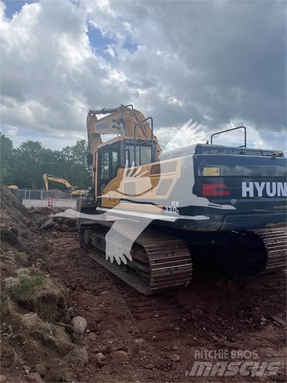 Hyundai HX330L Bageri guseničari