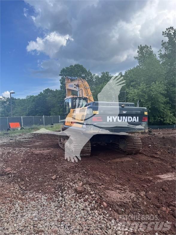 Hyundai HX330L Bageri guseničari