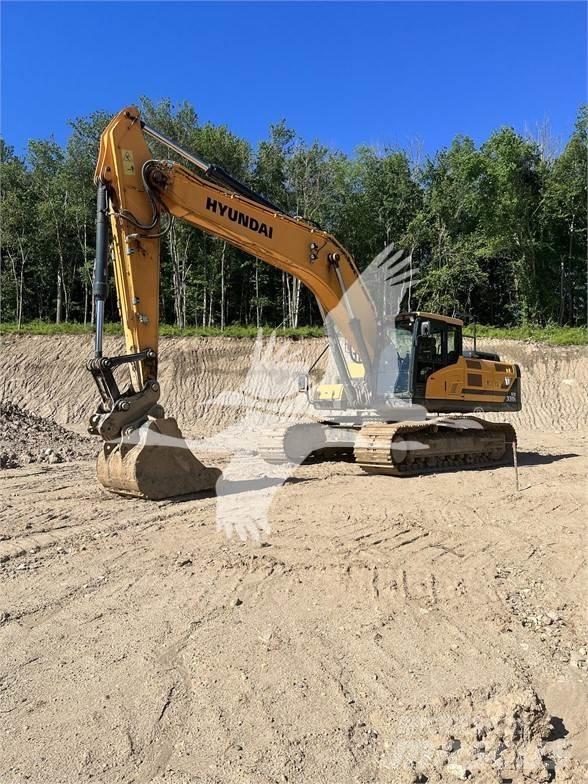 Hyundai HX330L Bageri guseničari