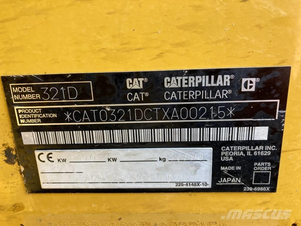 CAT 321 D Bageri guseničari