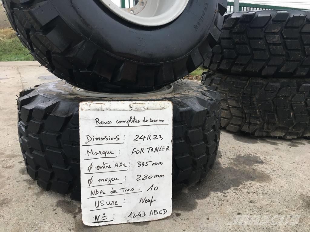  FOR TRAILER 24R23 Gume, točkovi i felne