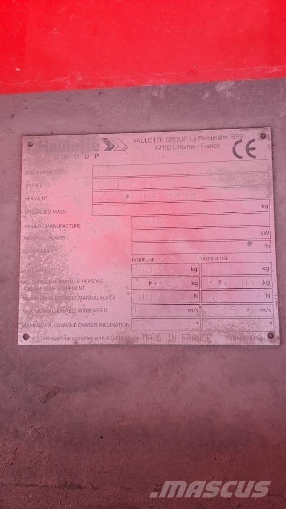 Haulotte Compact 12 Makazaste platforme