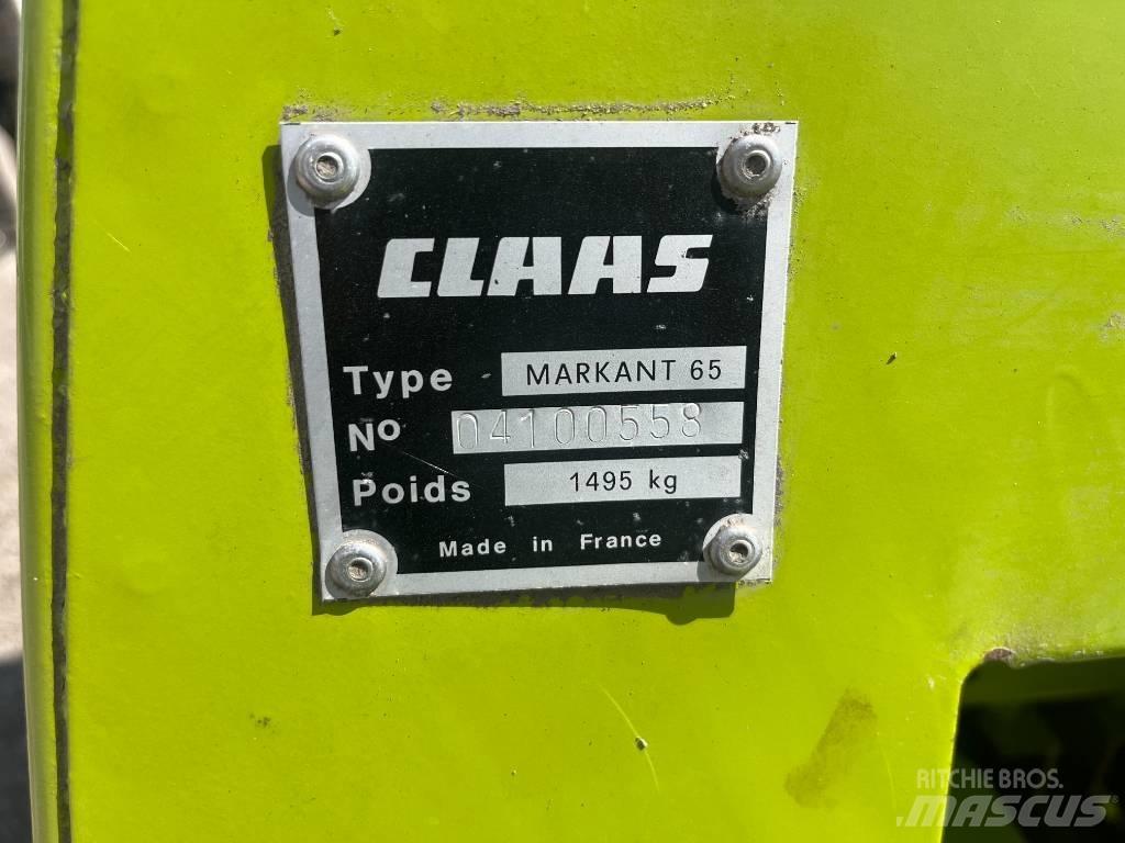CLAAS Markant 65 Prese/balirke za četvrtaste bale