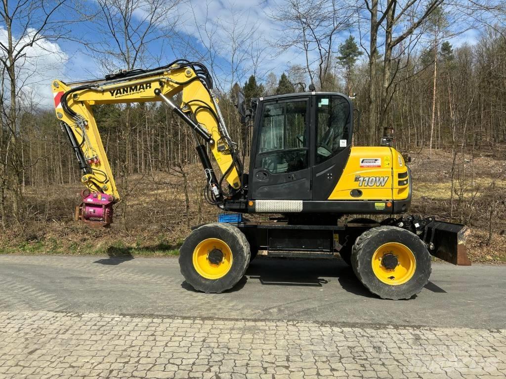 Yanmar B 110 W Bageri točkaši