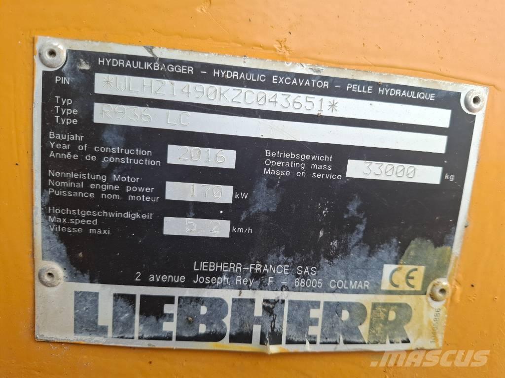 Liebherr 936 Bageri guseničari