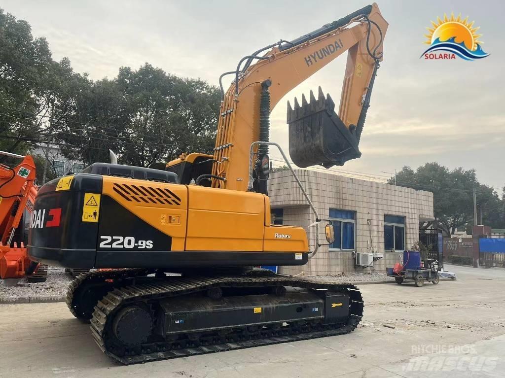 Hyundai R220-9S Bageri točkaši