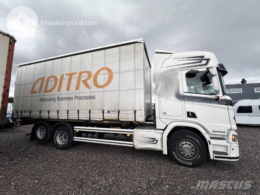 Scania R 580 Kontejnerski kamioni