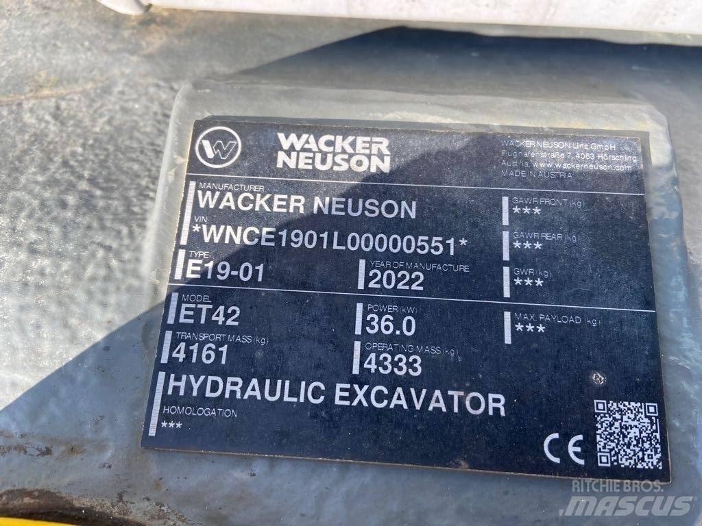 Wacker Neuson ET42 Bageri guseničari