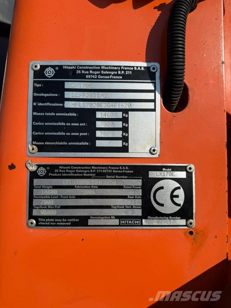 Hitachi LX 170 E Utovarivači na točkove