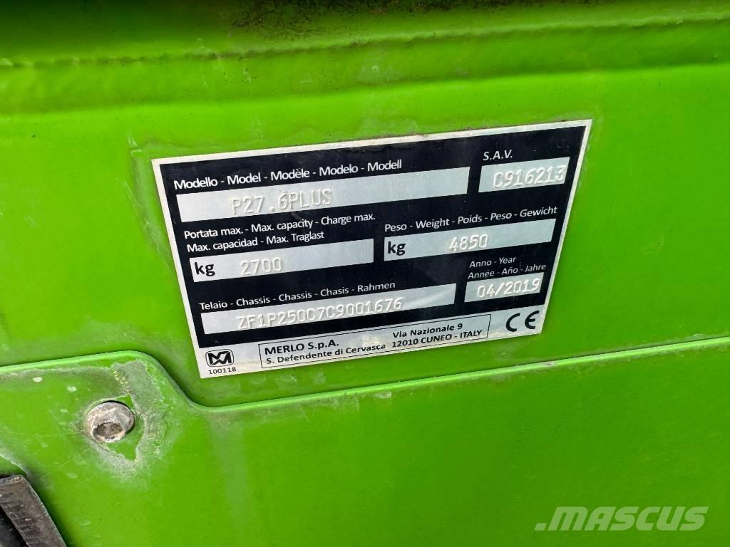 Merlo P27.6 Plus Teleskopski viljuškari