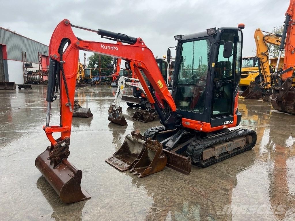 Kubota U 27-4 Mini bageri < 7t