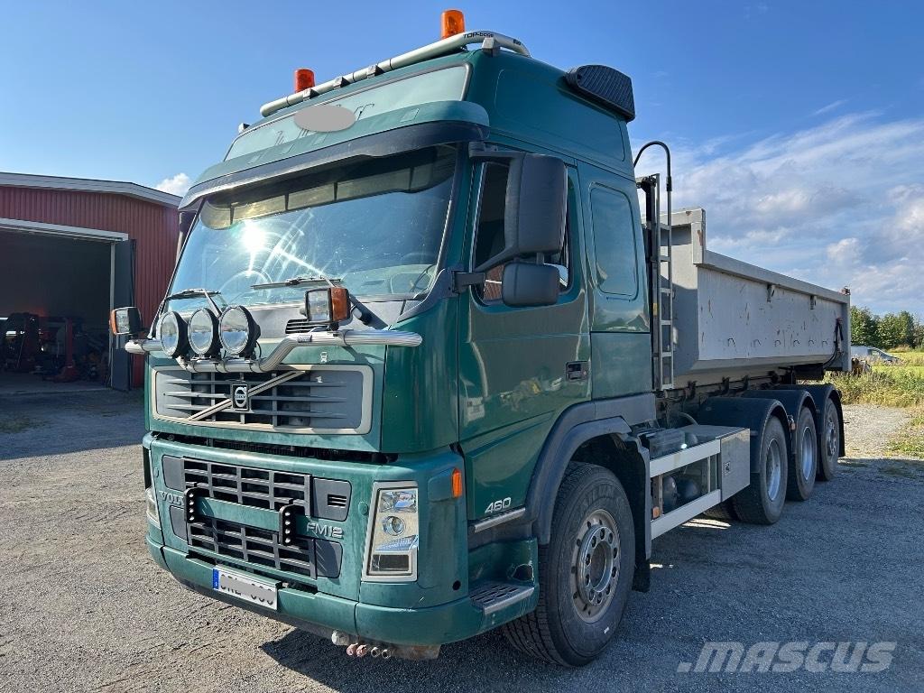 Volvo FM 12 460 Rol kiper kamioni sa kukom za podizanje tereta