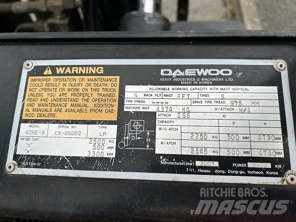 Daewoo G25E-3 Ostalo za građevinarstvo