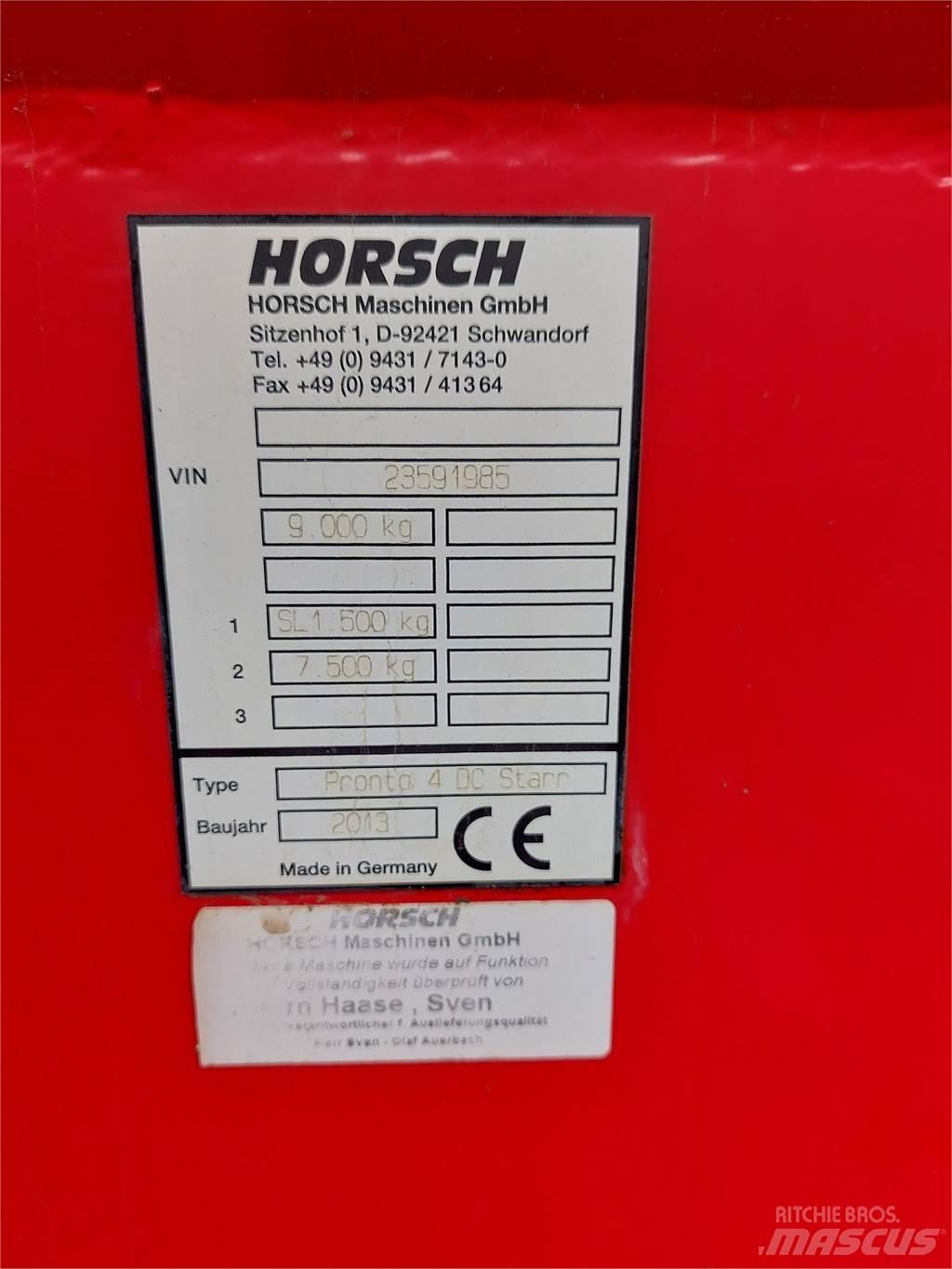 Horsch Pronto 4DC Ostale mašine i priključci za obradu tla