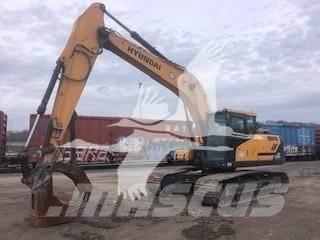 Hyundai HX220L Bageri guseničari