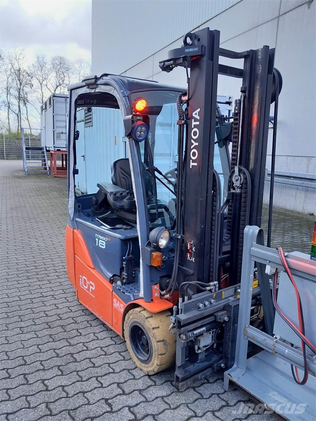 Toyota 8FBEKT18 Električni viljuškari