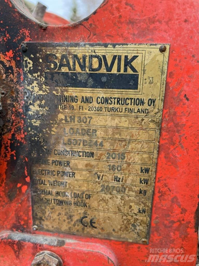 Sandvik LH 307 Podzemni utovarivači