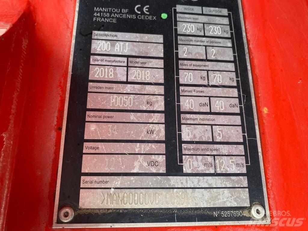 Manitou 200 ATJ Zglobne podizne platforme