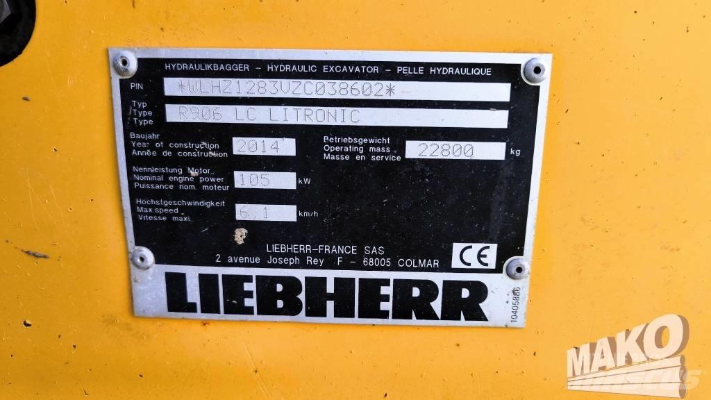 Liebherr R 906 LC Bageri guseničari