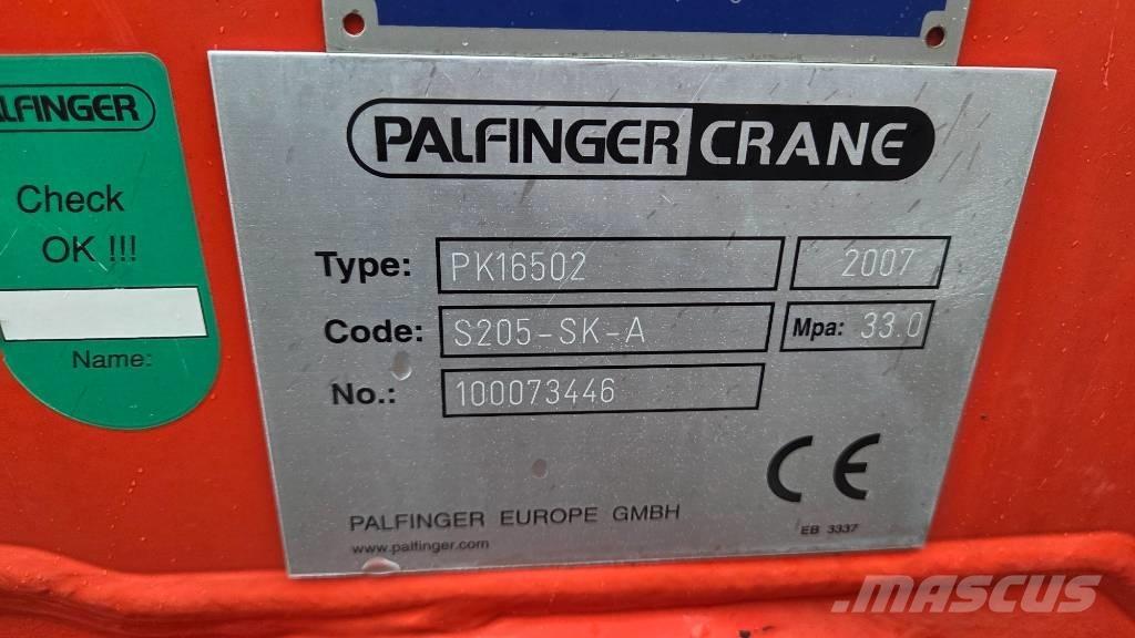 Palfinger PK 16502 Kranovi za utovar
