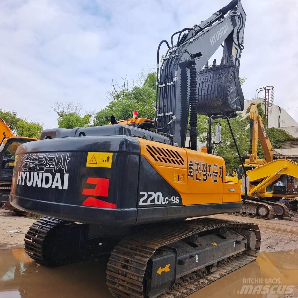 Hyundai 220lc-9s Bageri guseničari