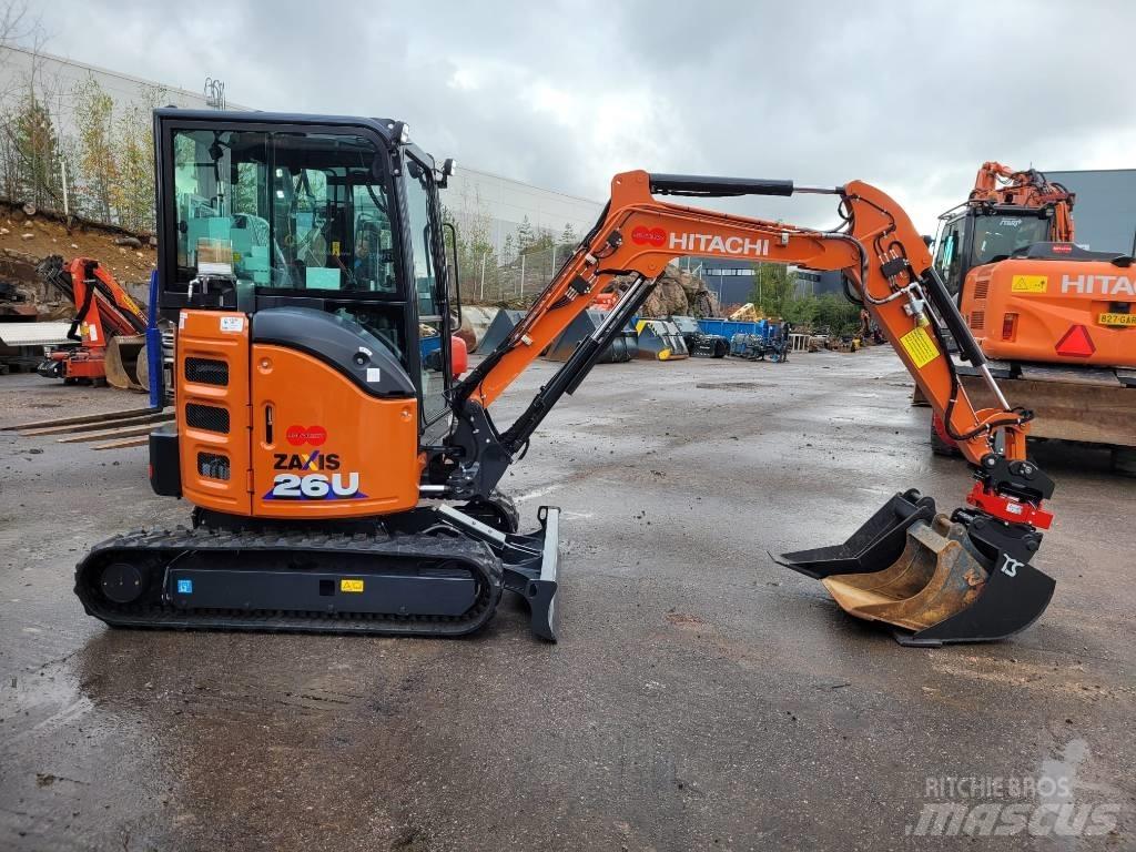 Hitachi ZX 26 U-6 Mini bageri < 7t