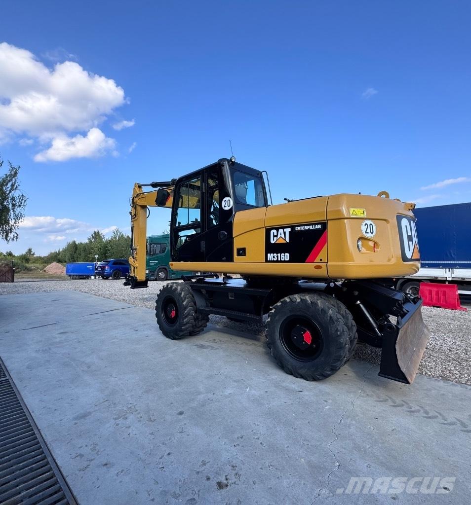 CAT 316 D Bageri točkaši