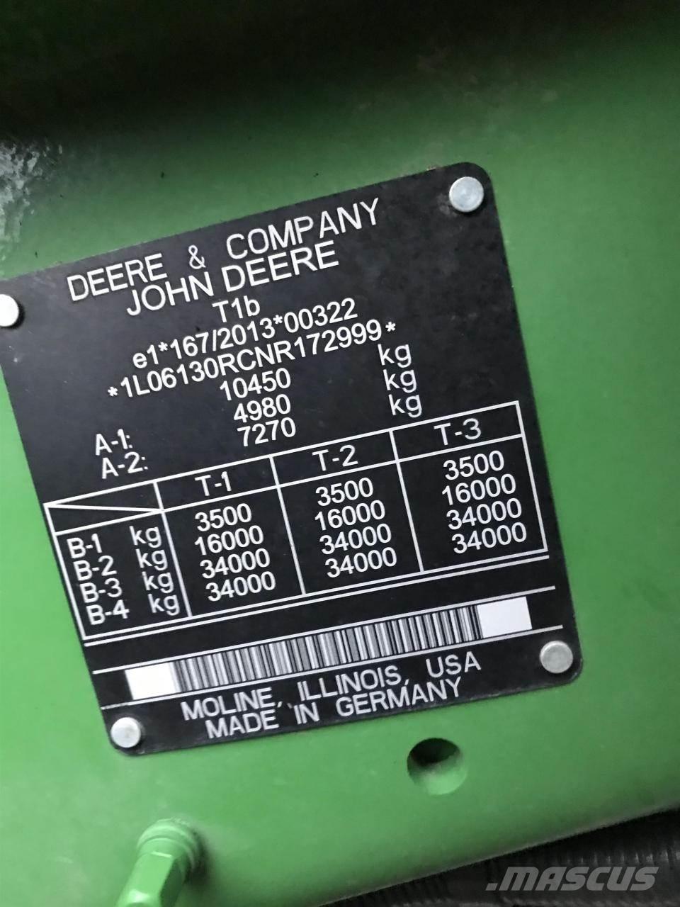 John Deere 6R 130 Traktori
