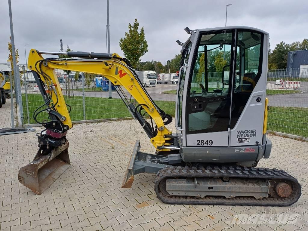 Wacker Neuson EZ26 Bageri guseničari