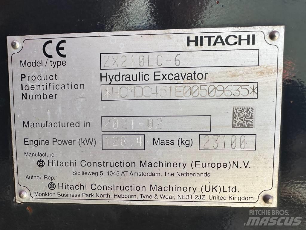 Hitachi ZX 210 LC-6 Bageri guseničari