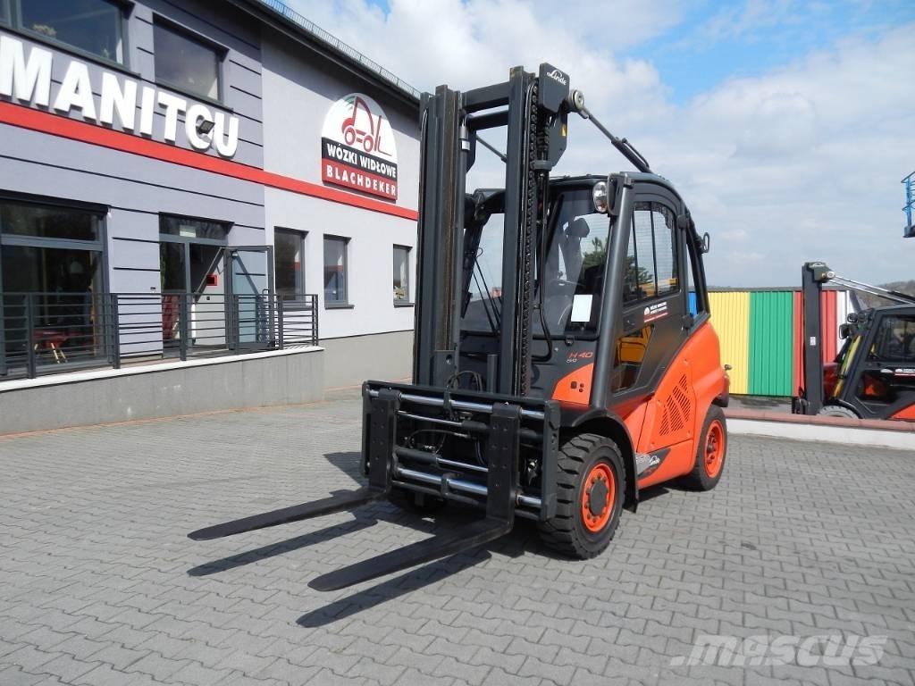 Linde H40D-02 Dizelski viljuškari