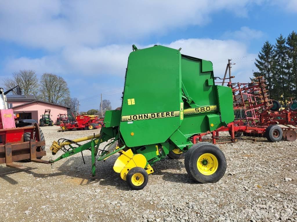 John Deere 580 Prese/balirke za rolo bale